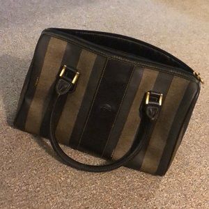 Fendi Pequin Stripe Bag
